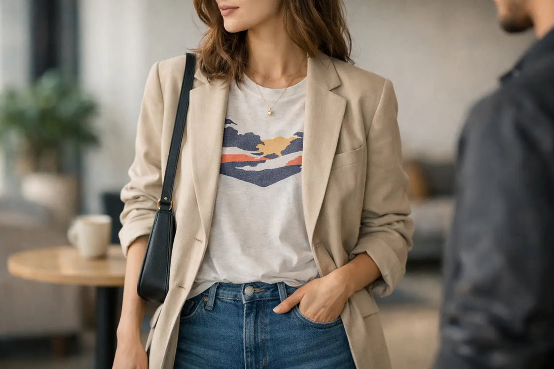 How to Style Statement Tees Subtly