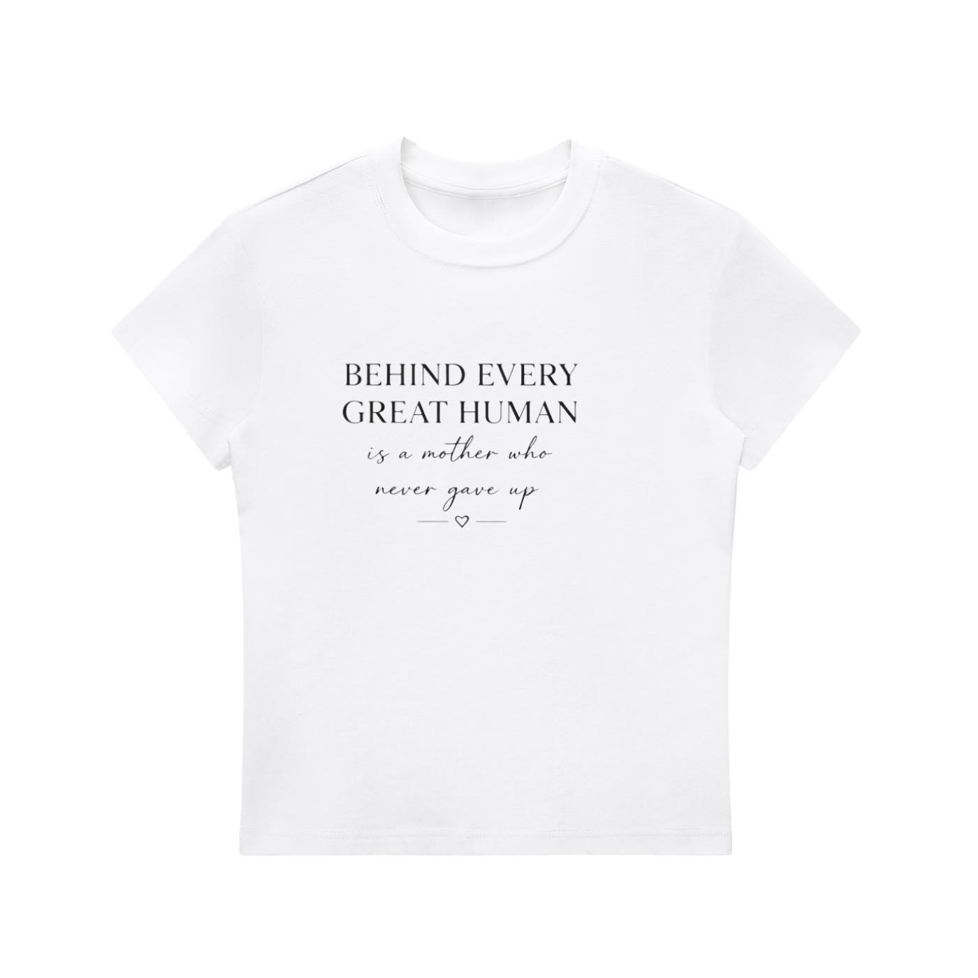 Essential Bodycon Crewneck T-Shirt