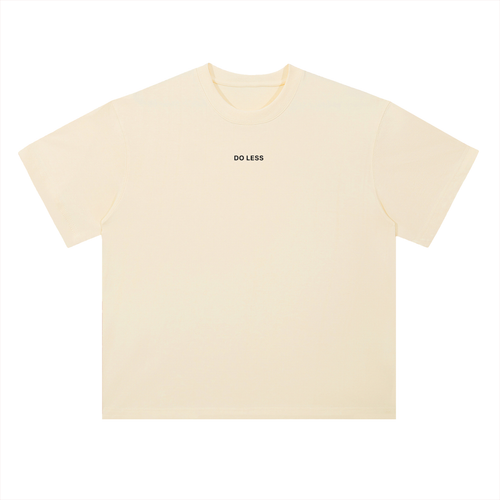Heavyweight Drop Shoulder Cotton T-Shirt
