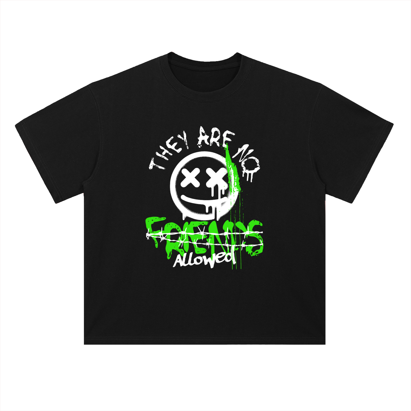 Heavyweight Drop Shoulder Cotton T-Shirt