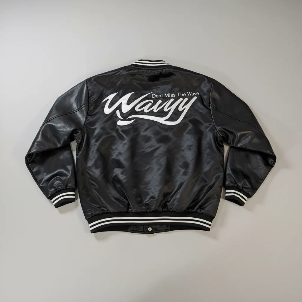 Black Satan  Wavyy Jacket