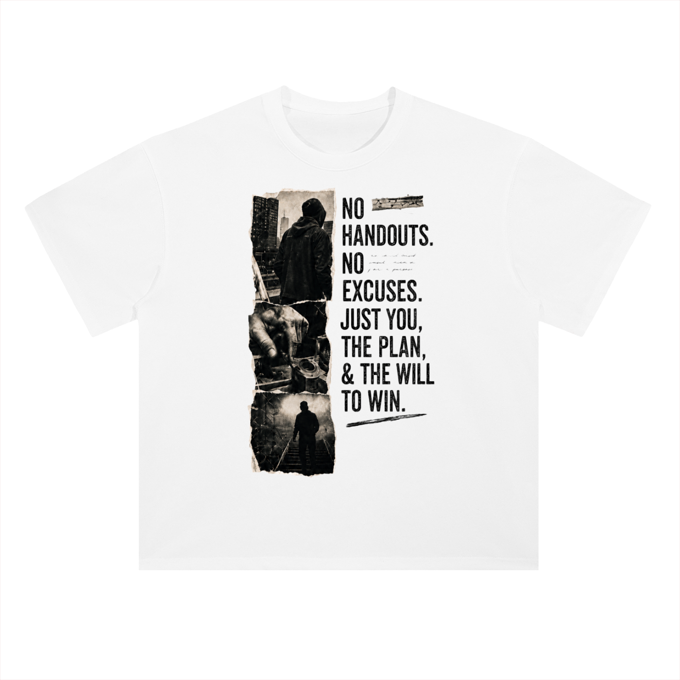 Heavyweight Drop Shoulder Cotton T-Shirt