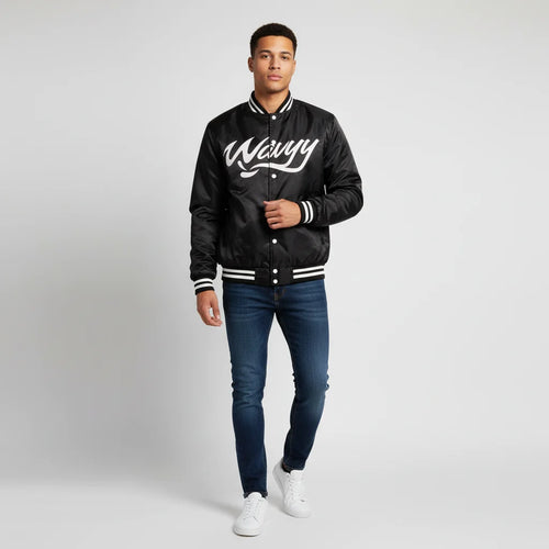 Black Satan  Wavyy Jacket