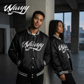Black Satan  Wavyy Jacket